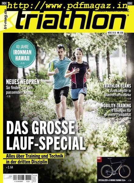 Triathlon Germany – Marz 2018 Cover