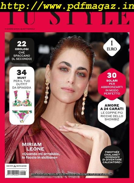 Tu Style – 11 giugno 2019 Cover
