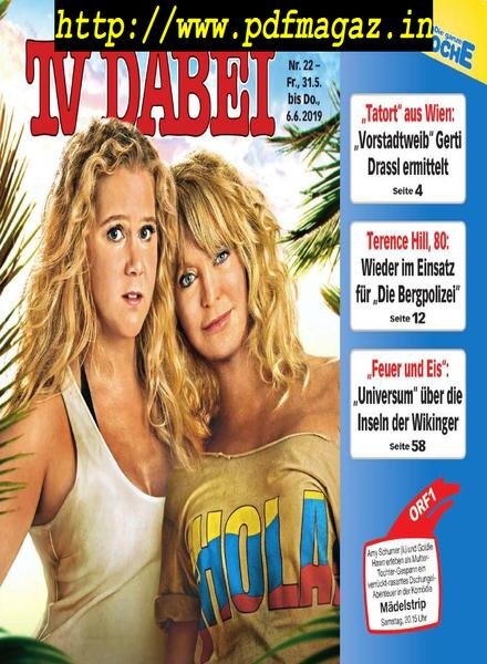 TV Dabei – 29 Mai 2019 Cover