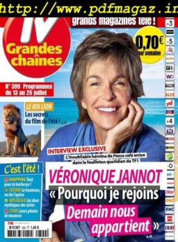 TV Grandes chaines – 13 Juillet 2019