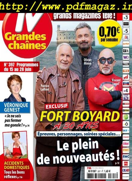 TV Grandes chaines – 15 Juin 2019 Cover