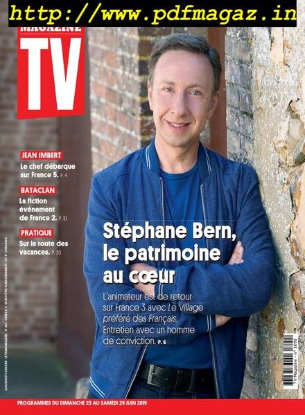 TV Magazine – 23 Juin 2019 Cover