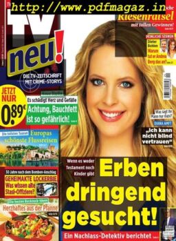 TV neu – 6 Juni 2019