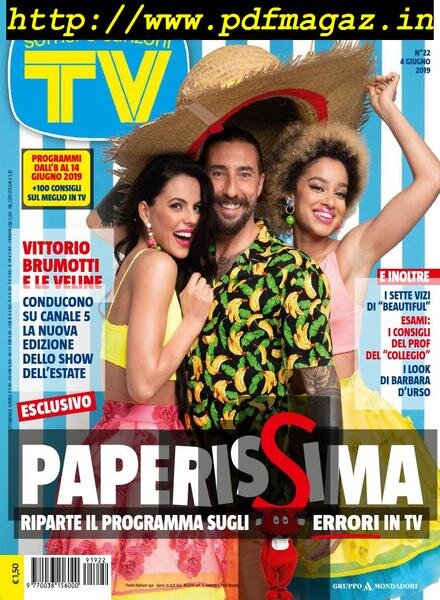TV Sorrisi e Canzoni – 04 giugno 2019 Cover