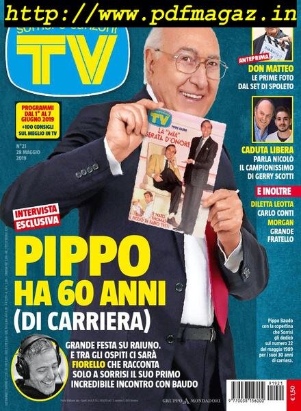 TV Sorrisi e Canzoni – 28 maggio 2019 Cover