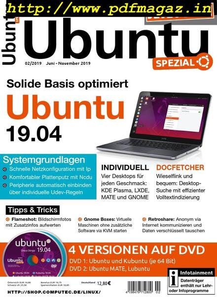 Ubuntu Spezial – Mai 2019 Cover