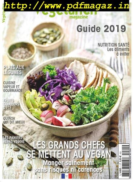 Vegetarien Magazine – juin 2019 Cover