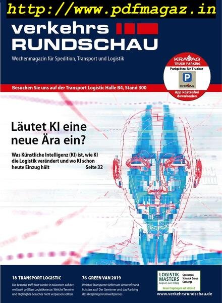 VerkehrsRundschau – 27 Mai 2019 Cover