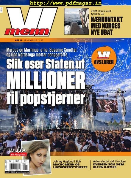 Vi Menn – 12 juni 2019 Cover