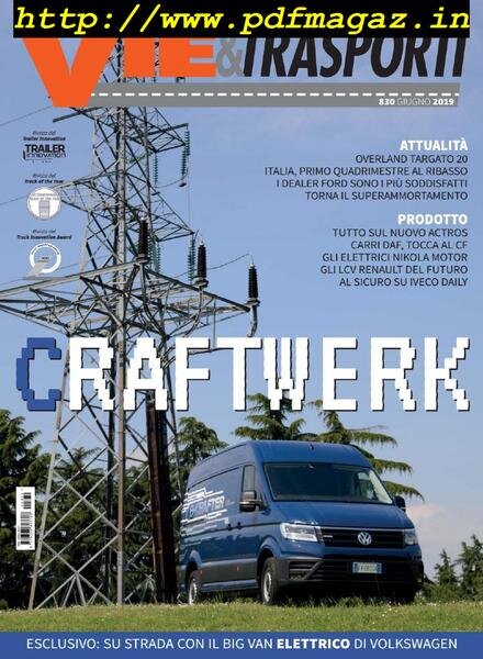 Vie&Trasporti – Giugno 2019 Cover