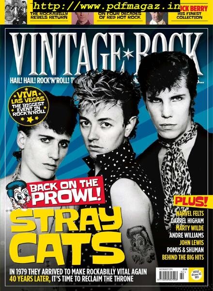 Vintage Rock – July-August 2019 Cover