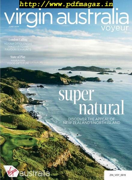 Virgin Australia Voyeur – June 2019 Cover
