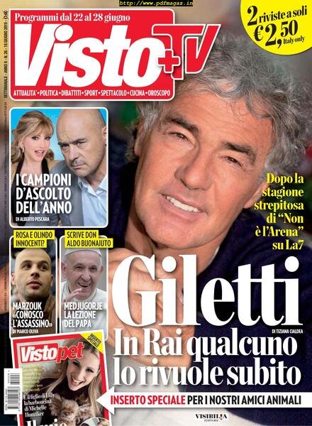 Visto Tv – 18 giugno 2019 Cover