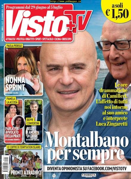 Visto Tv – 25 giugno 2019 Cover