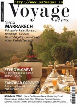 Voyage de Luxe – avril 2019