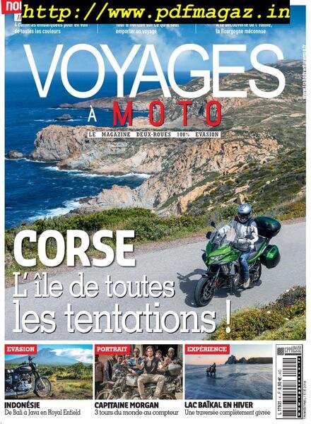 Voyages a Moto – juin 2019 Cover
