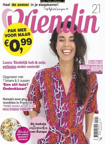 Vriendin – 22 mei 2019 Cover