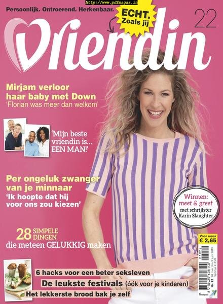 Vriendin – 29 mei 2019 Cover