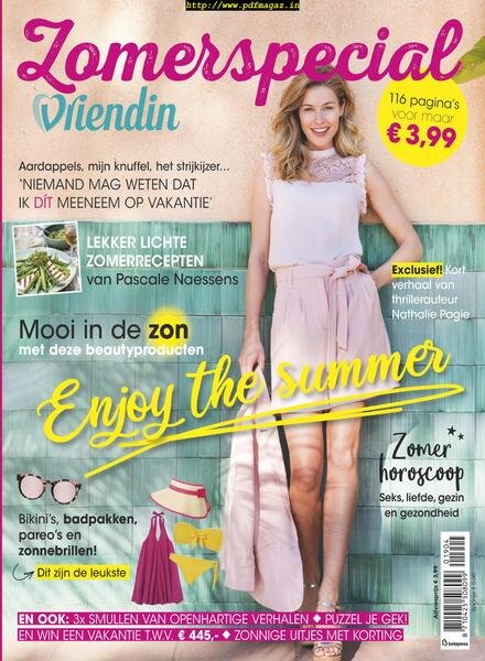 Vriendin Special – 26 juni 2019 Cover