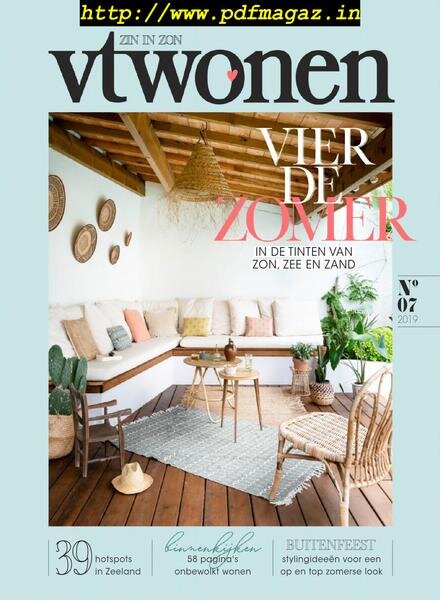 Vtwonen – juli 2019 Cover