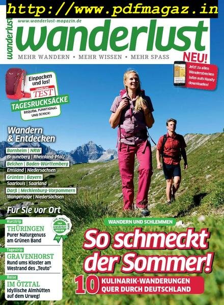Wanderlust Germany – Juni 2019 Cover
