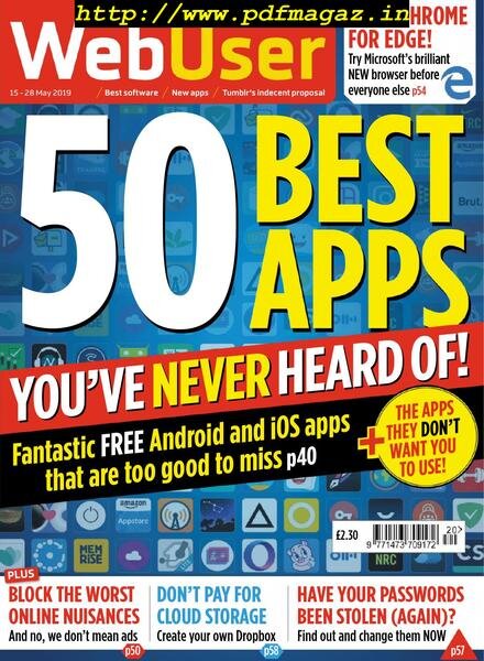 WebUser – 15 May 2019 Cover