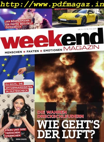 Weekend Magazin – 17. Mai 2019 Cover