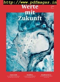 Werte mit Zukunft – Mai 2019