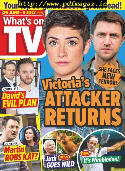 What’s on TV – 29 June 2019 Cover