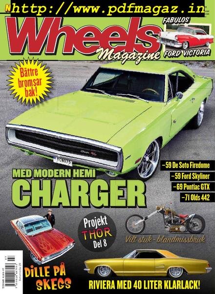Wheels Sverige – 18 juni 2019 Cover