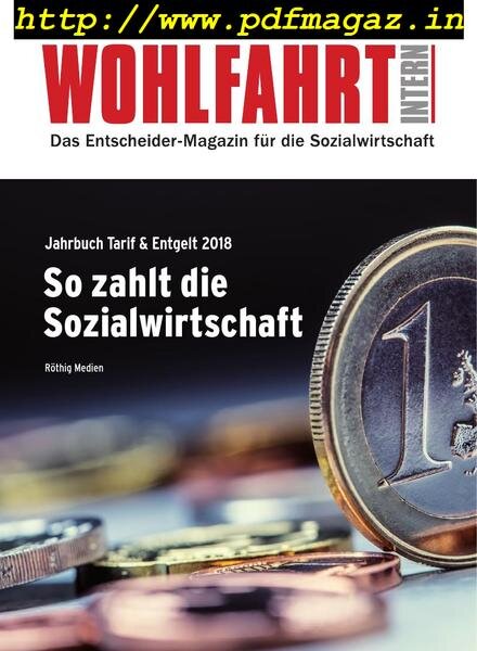 Wohlfahrt Intern – Februar 2018 Cover