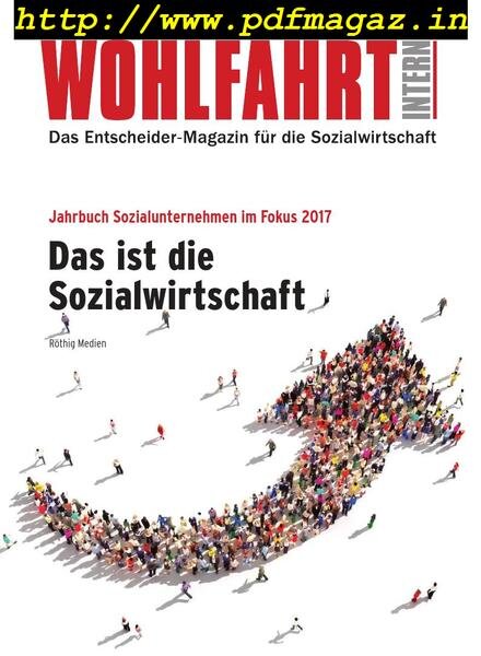 Wohlfahrt Intern – September 2017 Cover