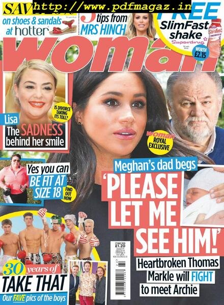 Woman UK – 27 May 2019 Cover