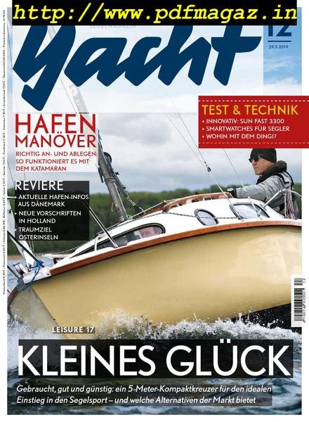Yacht Germany – 29 Mai 2019 Cover