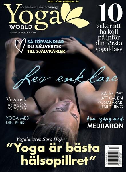 Yoga World – 29 maj 2019 Cover