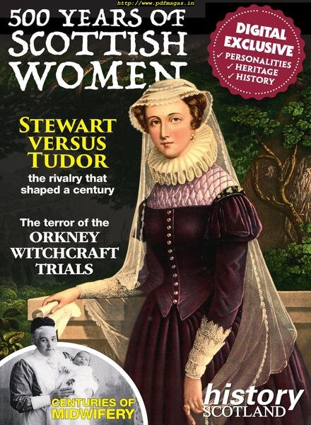 500 Years of Scottish Women – July 2019 Cover