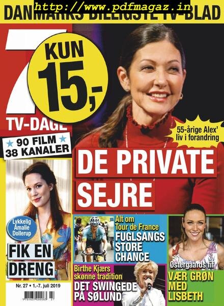 7 TV-Dage – 01 juli 2019 Cover