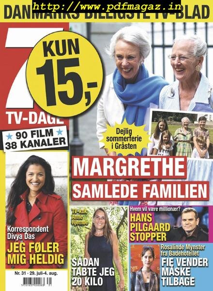 7 TV-Dage – 29 juli 2019 Cover