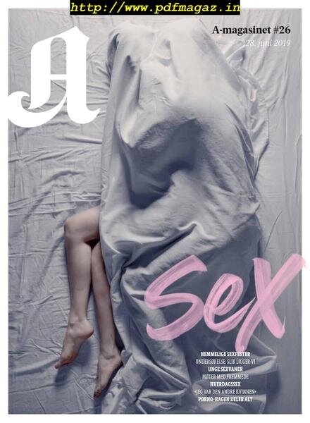 A-Magasinet – 28 juni 2019 Cover