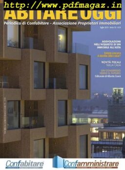 Abitare Oggi – Luglio 2019