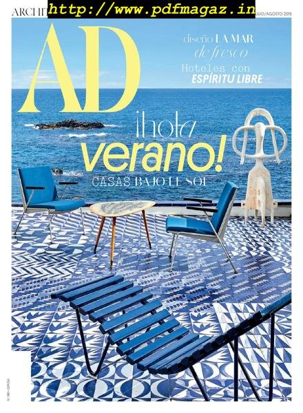 AD Architectural Digest Espana – julio 2019 Cover