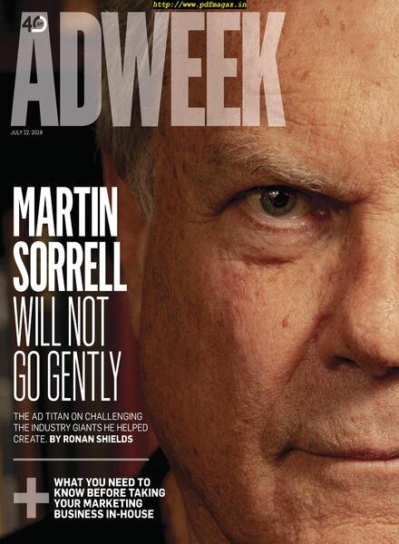 Adweek – 22 July 2019 Cover