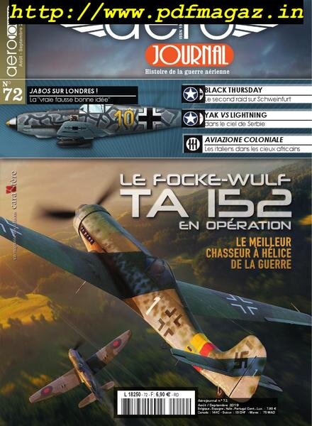 Aerojournal – aout-septembre 2019 Cover