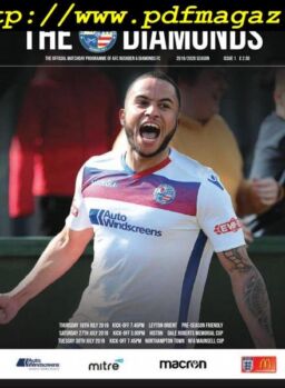 AFC Rushden & Diamonds Matchday Programme – 18 July 2019