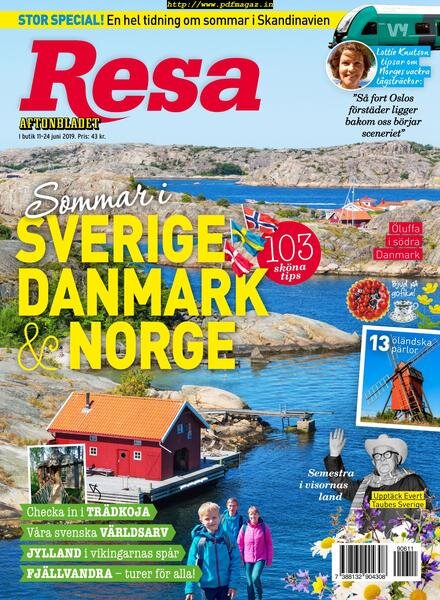 Aftonbladet Resa – 11 juni 2019 Cover
