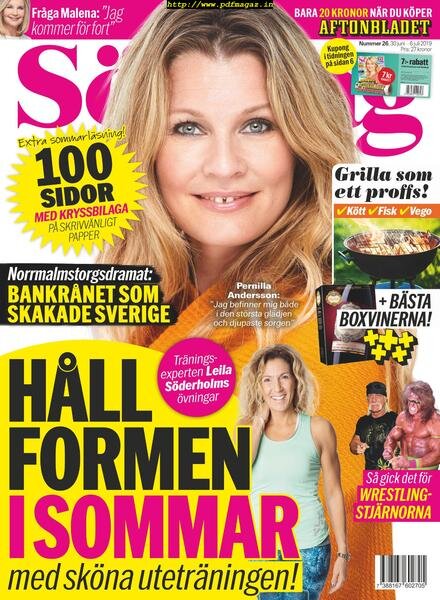 Aftonbladet SOndag – 30 juni 2019 Cover