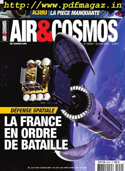 Air & Cosmos – 19 juillet 2019 Cover