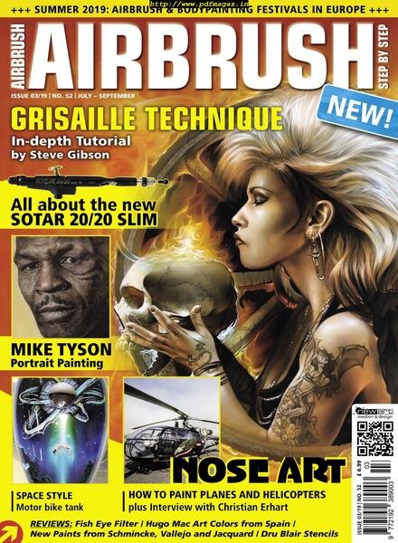 Airbrush Step by Step English Edition – June 2019 Cover