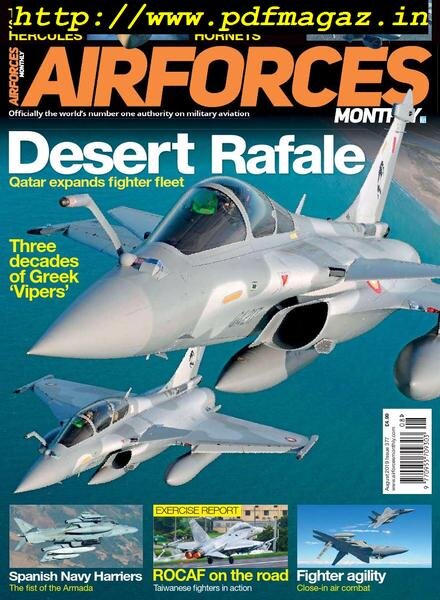 AirForces Monthly – August 2019 Cover