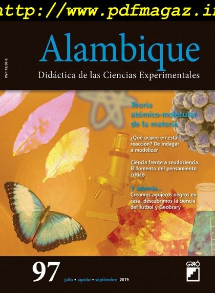 Alambique Didactica de las Cc Experimentales – julio 2019 Cover